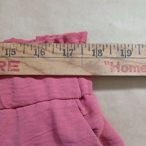 Hilary Radley Women's Crepe Pull-On Pants Size XL Coral Pink Wide Leg - Picture 10 of 10